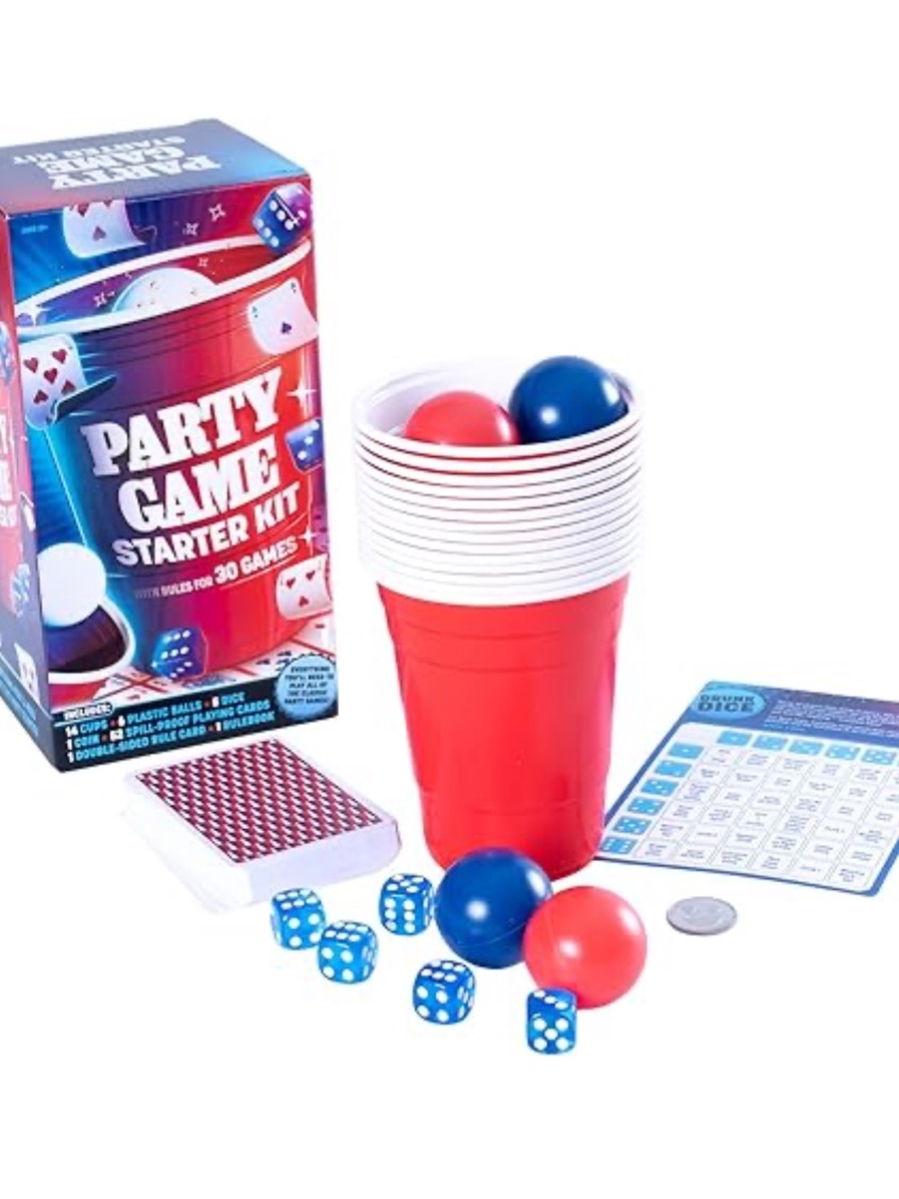 Goliath Party Game Starter Kit - Rules & Pieces for 30 Games - New in Box - Picture 3 of 3